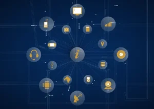 Schéma de solutions d'integraphone, informatique, cybersécurité