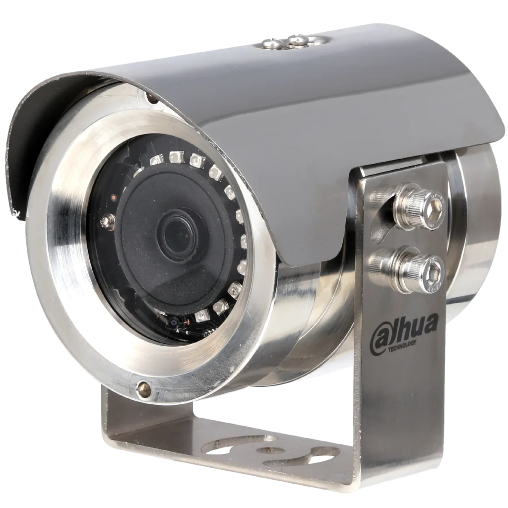 Caméra anti corrosion pour installation vidéosurveillance entreprise en milieu industriel