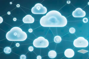 Schéma solution cloud téléphonie entreprise – architecture VoIP SaaS