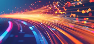 Concept d'internet très haut débit en FTTO ou FTTH