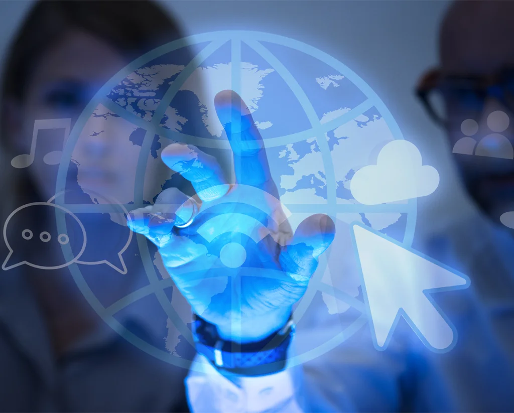 équipe technique Integraphone supervisant installation réseau